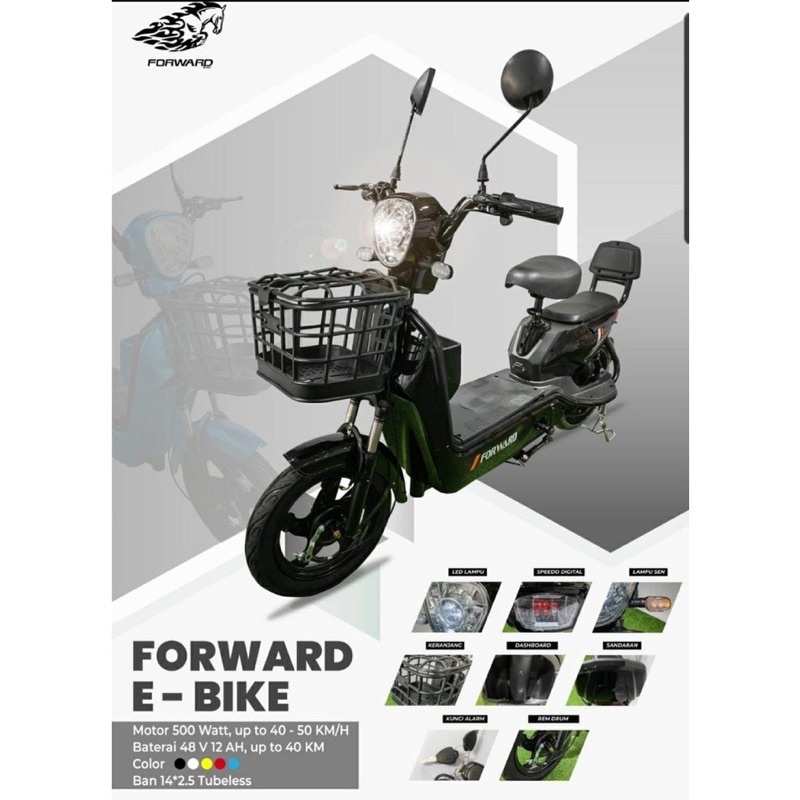 Sepeda Listrik Forward
