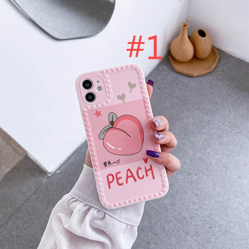 Love Frame Pink Peach Soft Case HP OPPO A53 A33 A31 A5 A9 2020 A16 A55 A54 A15 A15S A74 A93 A35 A3S A52 A92 A57 A39 F1S F9 Pro A7 A5S A12 A11K F11 K3 K5 Reno 5 4 F 6 Realme C1 X XT VIVO Y11 Y12 Y12i Y15 Y17 Y12S Y20 Y20S Y20i Y50 Y30 Y30i Y83 Y81 Y91C Y93