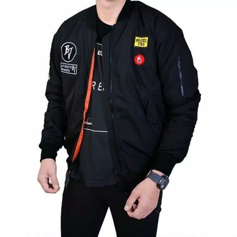 JAKET BOMBER PRIA MURAH