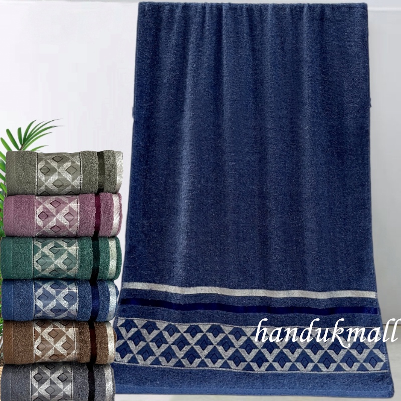 Handukmall Handuk Mandi Dewasa Unisex Handuk Katun Handuk Murah Handuk Besar Perlengkapan Kamar Mandi Handuk Grosir Termurah Katun Wajik