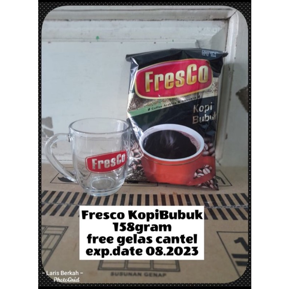 Fresco Kopi Bubuk Hitam 158gram
