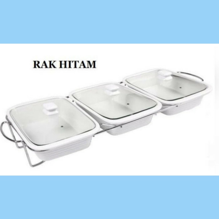 warmer-food- food warmer set 3 / tutup kaca / penghangat makanan -food-warmer.