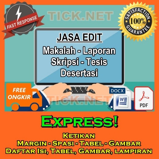 [EXPRESS] Jasa Edit Total/Merapikan Ketikan (Margin, Spasi, Nomor Halaman, Align, font, tabel, gamba