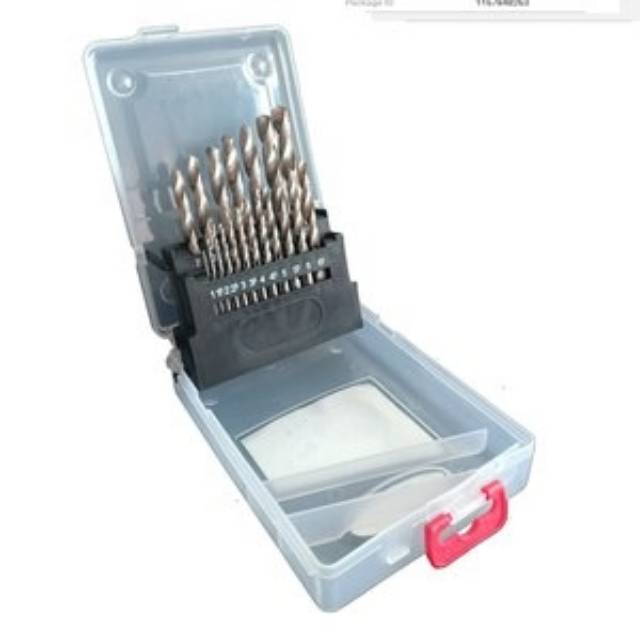 Mata Bor Besi Set 19 pcs