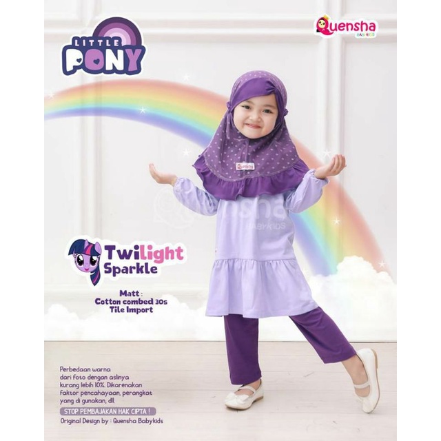 Tunik Little Pony By Quensha baby kids