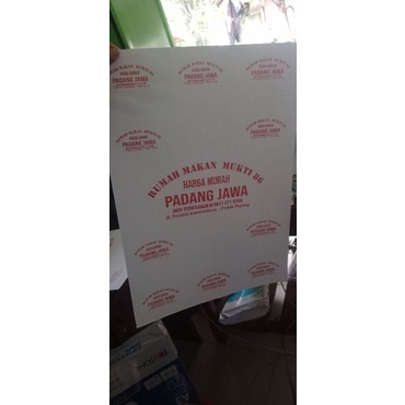 

pembungkus luar makanan