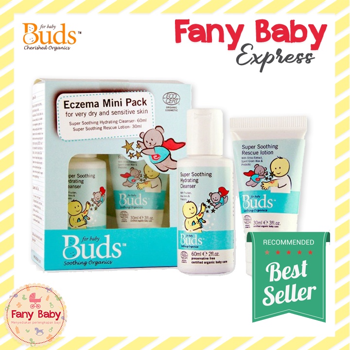 BUDS SOOTHING ORGANIC ECZEMA MINI PACK