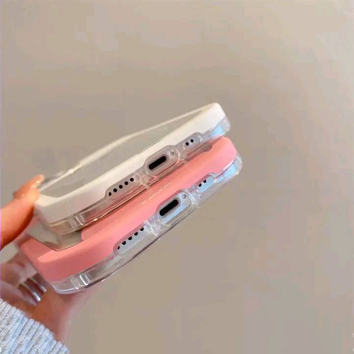 Casing Soft Case Motif Beruang / Kelinci Lucu Untuk iPhone 13 / 12 / 11 / X / XR / XS MAX / 12pro