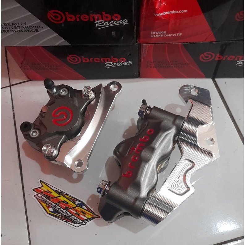 paket kaliper brembo m50 gp4rx nmax 2p thailand depan belakang braket cakram standar dan 260