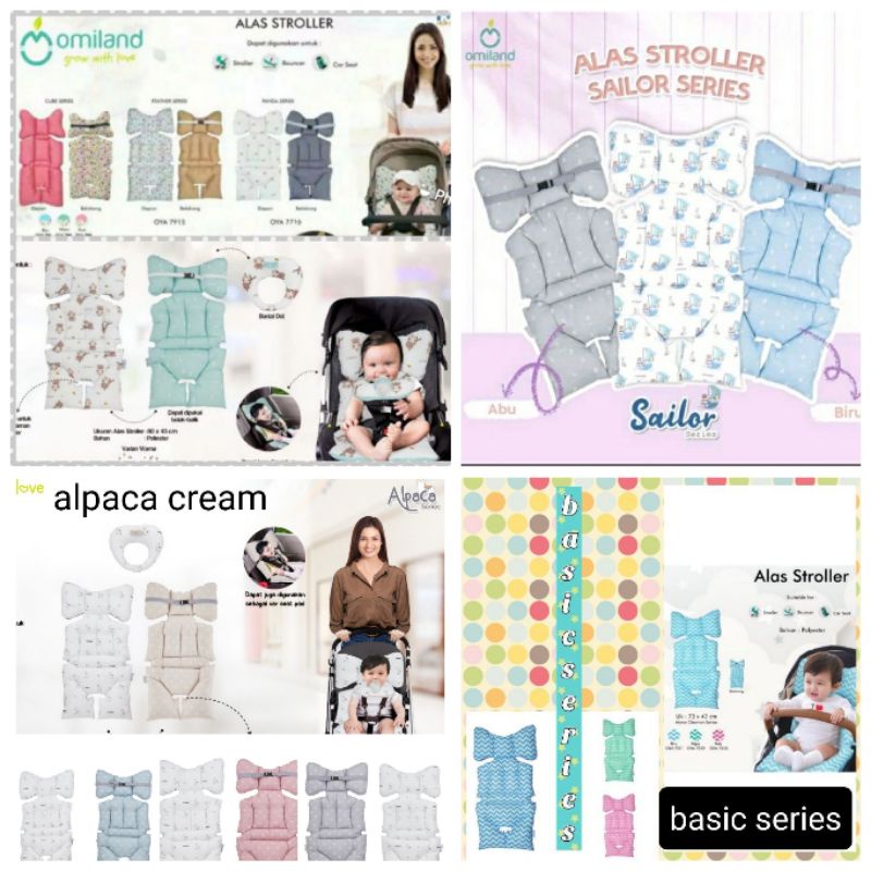 omiland alas stroller panda,feather and all varian series