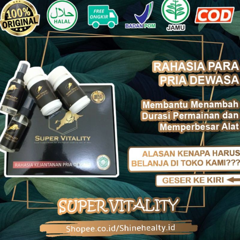 SUPER VITALITY ORIGINAL | STAMINA PRIA