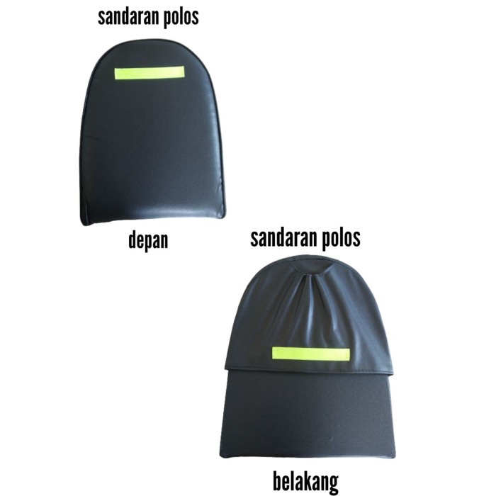 COD HITAM sandaran Jok Belakang Scoopy - Sandaran Vario