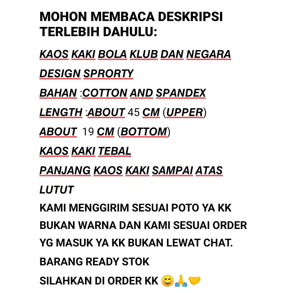 KAOS KAKI 1NT3R HOME/AWAY/3RD/GK TERLENGKAP DI 2020/2022 SILAHKAN KLIK