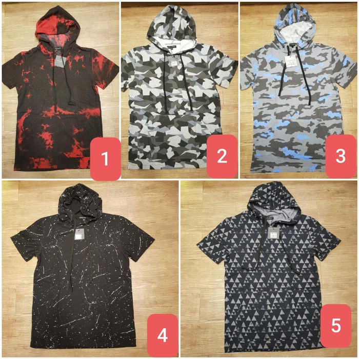 kaos pria hoodie nipper wear cotton baby terry