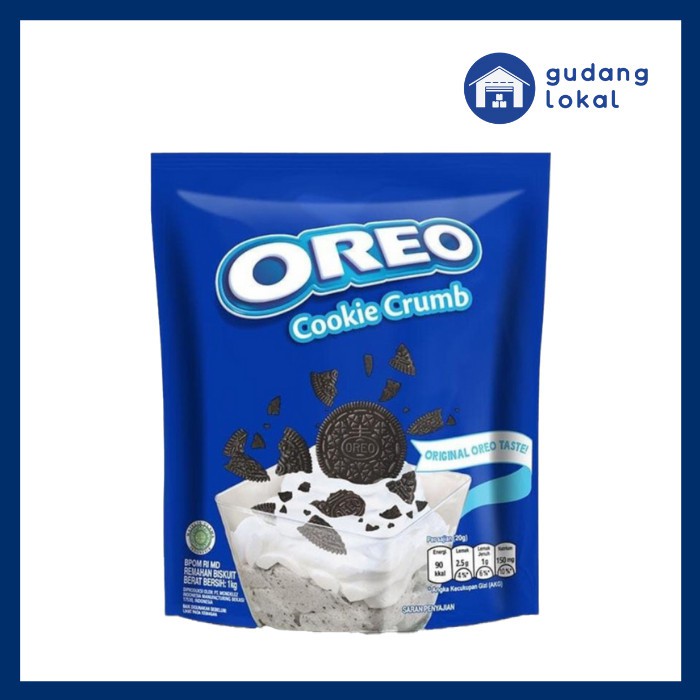 

Oreo Cookies Crumb 100% Asli