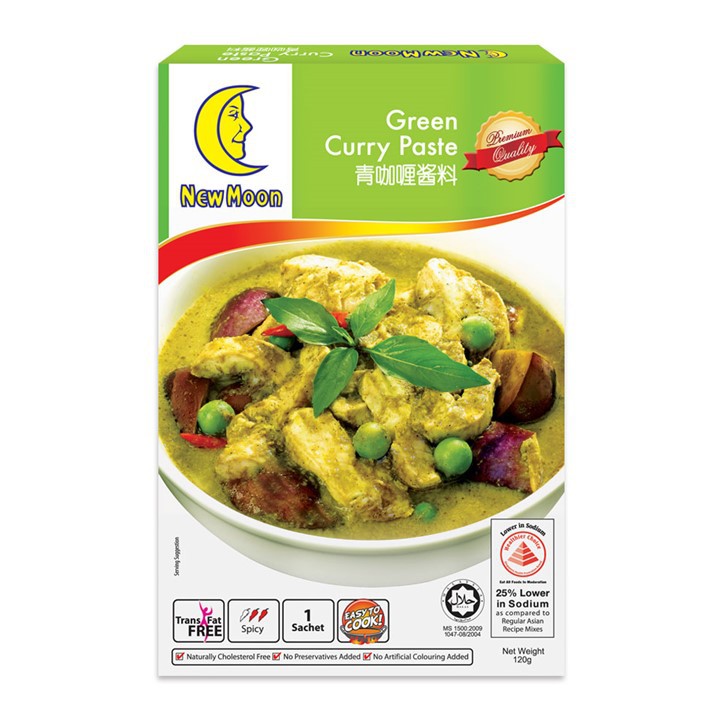 

New Moon Pasta Kari Hijau Premium