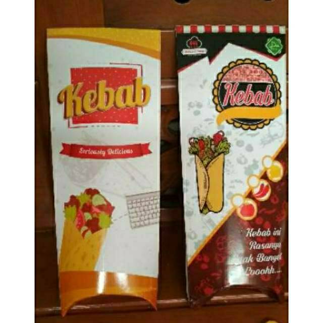 

bungkus kebab medium Full.colour isi 100