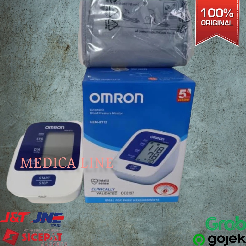 OMRON HEM-8712 Digital Tensimeter plus adaptor