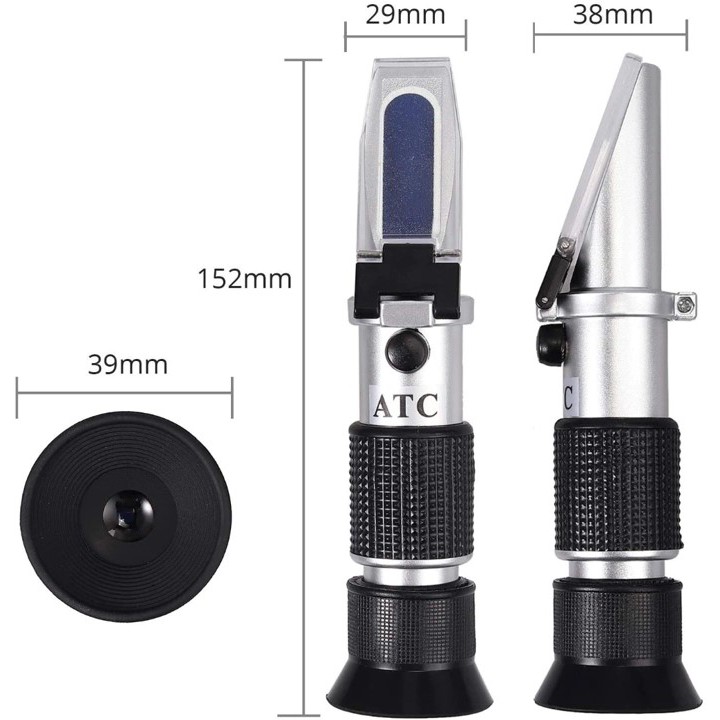 Refractometer Honey Meter Refraktometer Kadar Kemurnian Madu Brix Gula