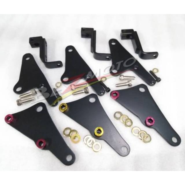 Breket dan tuas oper gigi underbone honda sonic dan supra GTR 150r