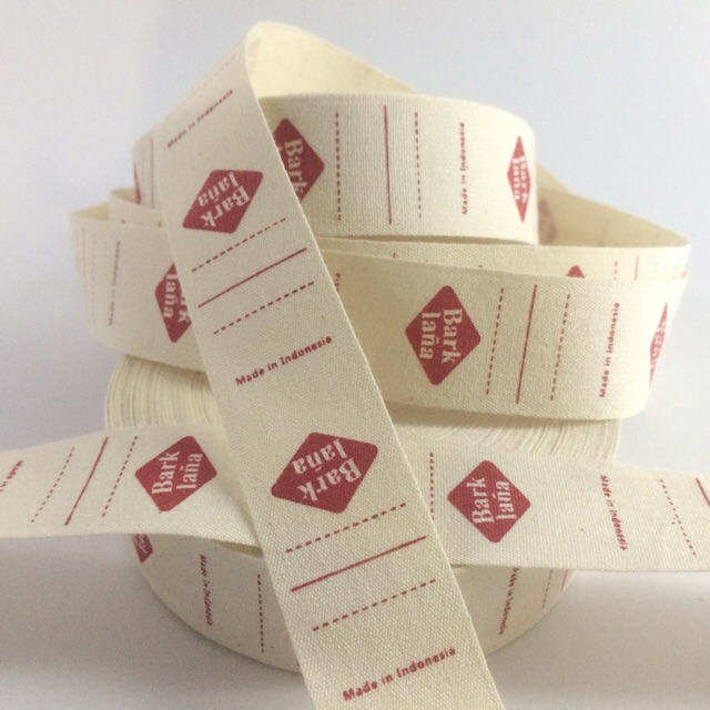 

Pita Label Katun Ukuran 2.5cm (1 inch)