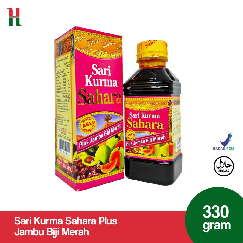 

Sari Kurma Sahara plus Jambu Biji Merah