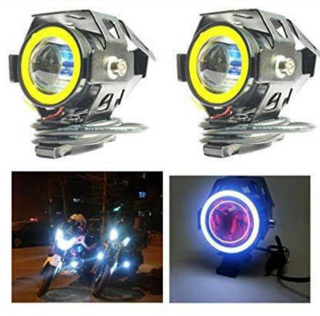 Lampu Tembak Sorot model U7 besar 3.5in super focuss 12v motor mobil