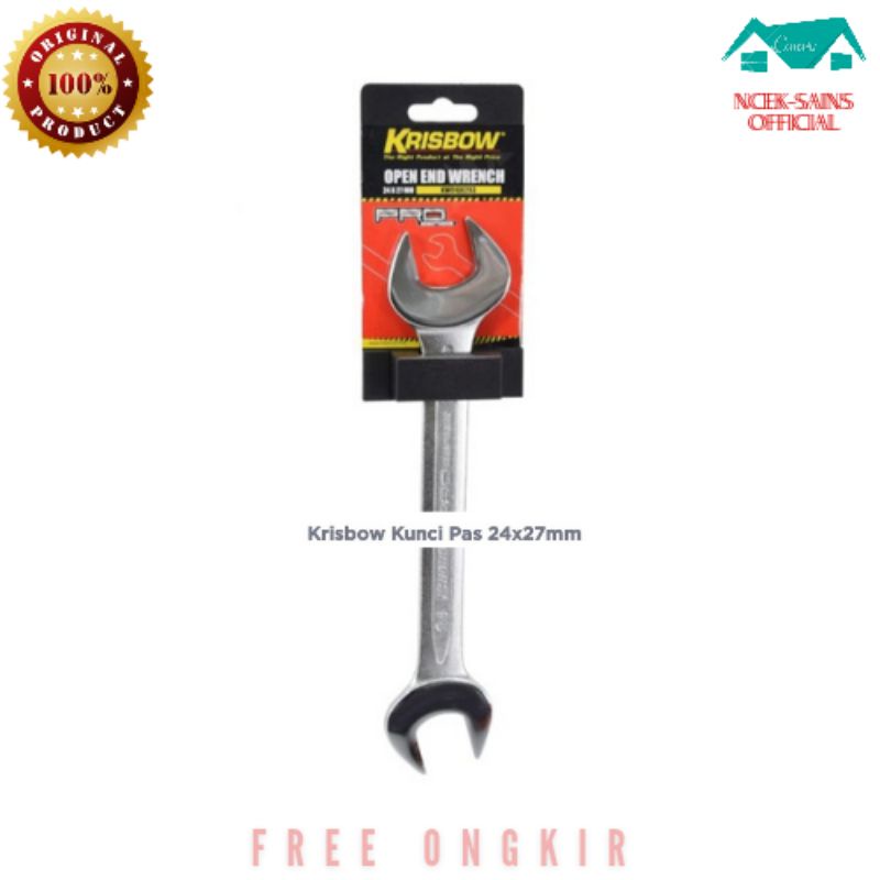 Krisbow Kunci pas 24x27mm