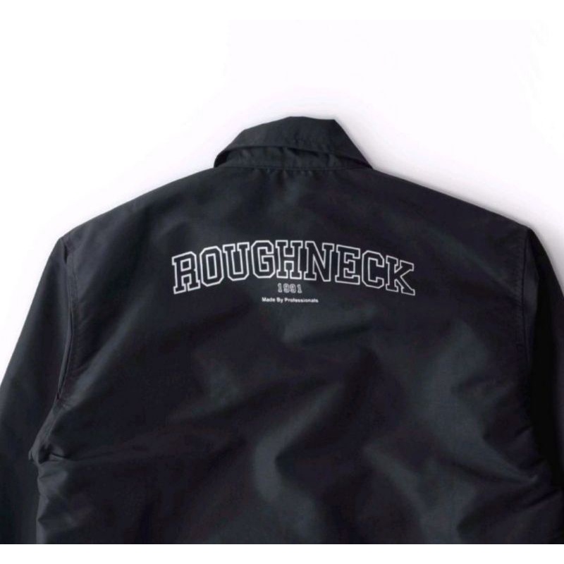 Roughneck 1991 Jaket Coach List Black