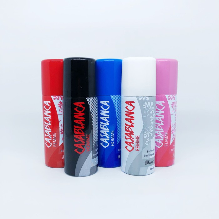Parfum Casablanca Deodorant Body Spray 65 ml - DEODORANT SPRAY CASABLANCA 65 ML