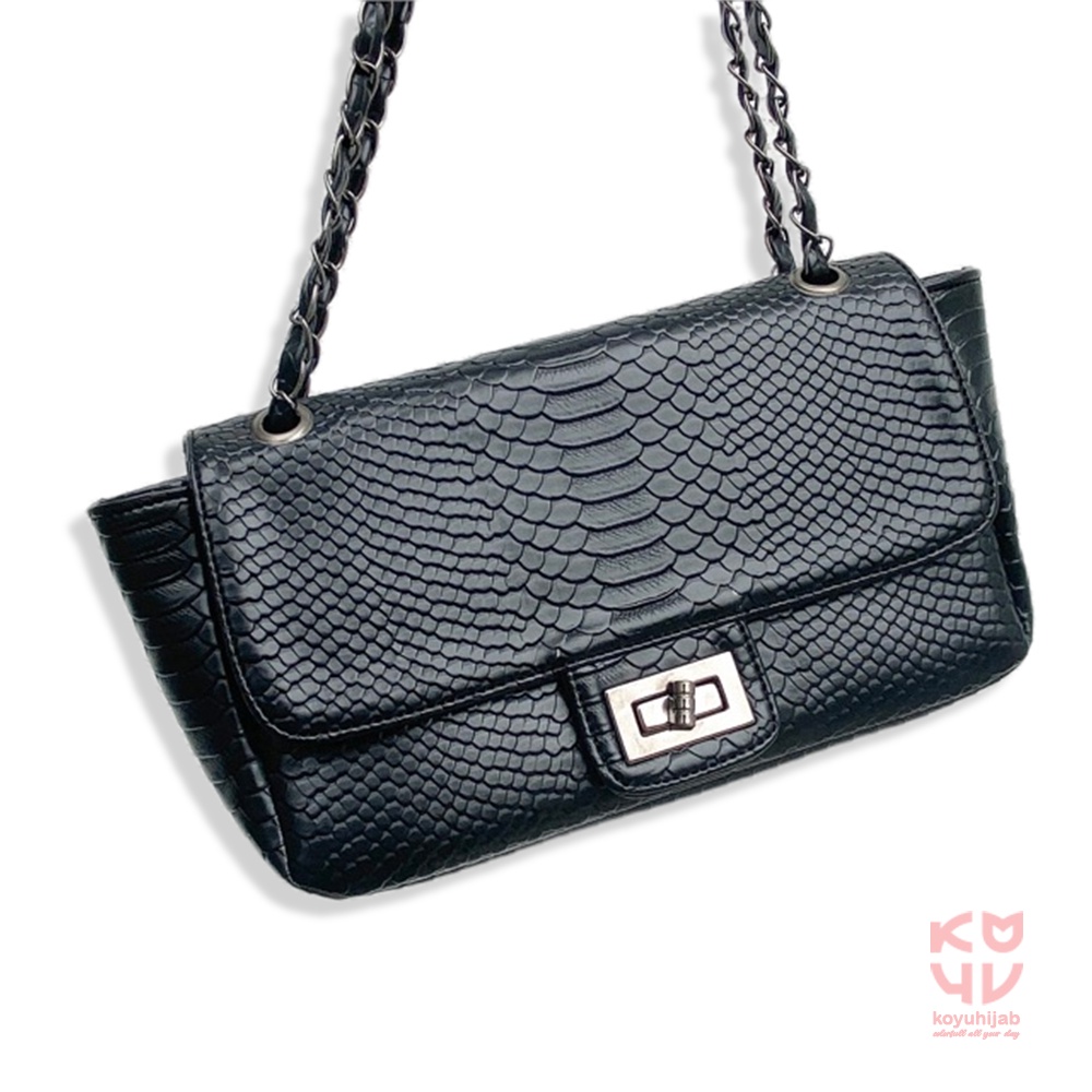 Koyu Hijab Deana Bag Croco Hot Sale