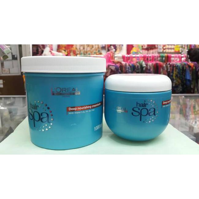 LOREAL HAIR SPA U/MASKER, CREAMBATH, SPA RAMBUT 1000ML / 1L