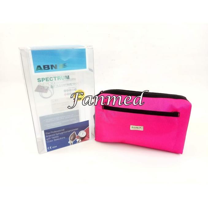 Tensi Tensimeter ABN + Stetos Stetoskop Spectrum Hot pink ABN PINK