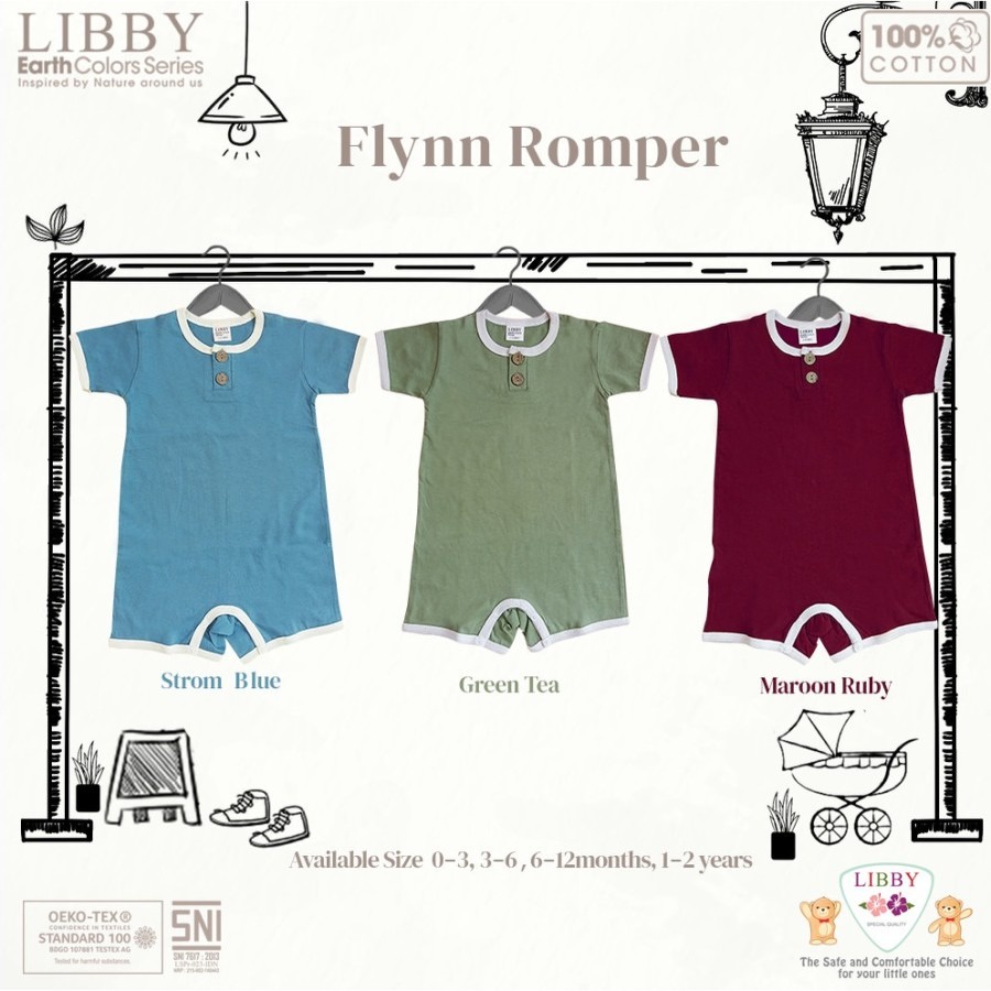 LIBBY EARTH New Colour Flynn Romper