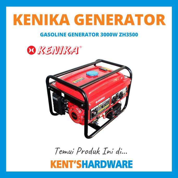 Kenika Gasoline Generator Genset ZH3500 3000Watt terlaris