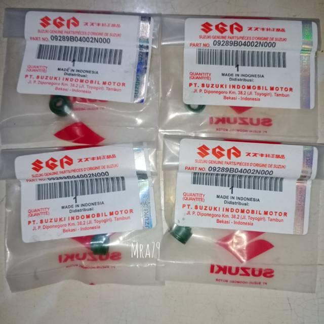 SIL SEAL KLEP SET SATRIA FU 150 SGP ORI ISI 4