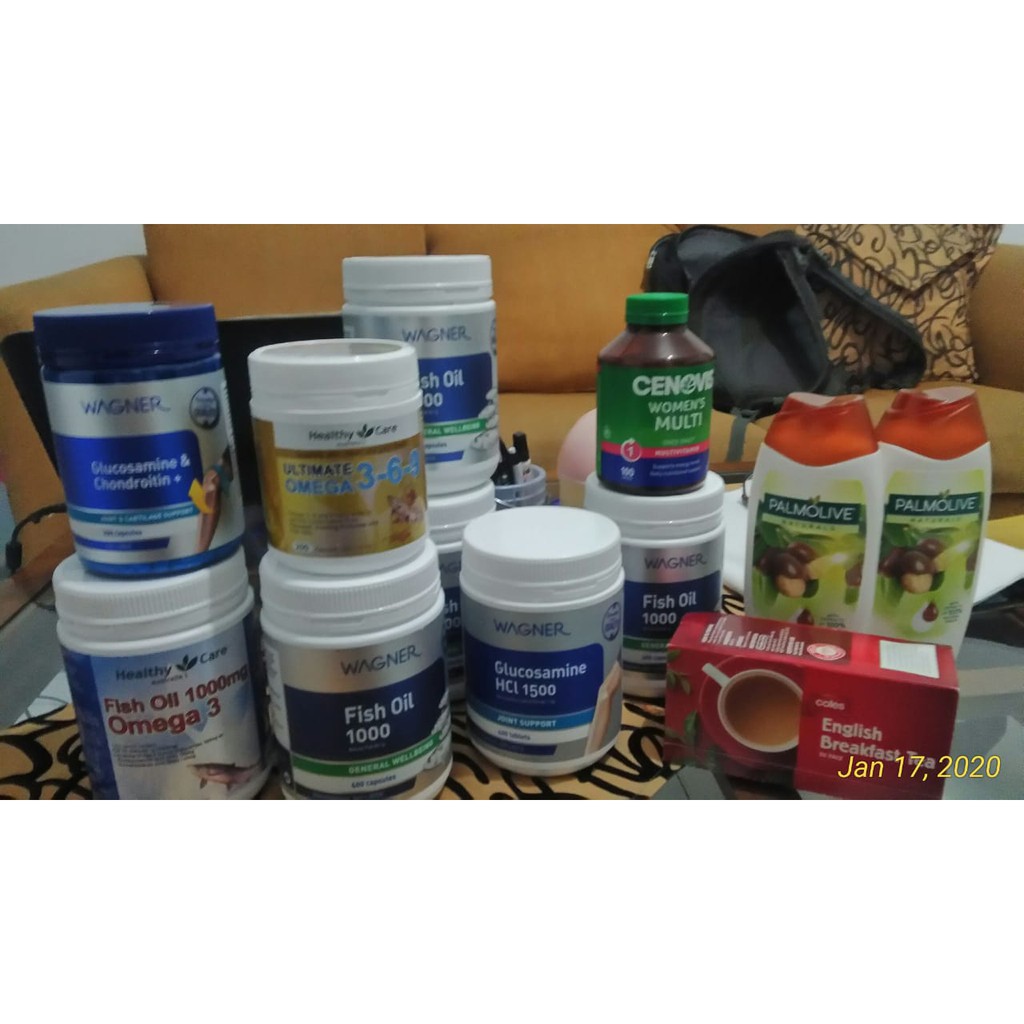 Wagner Fish Oil 1000 mg 400 Capsules