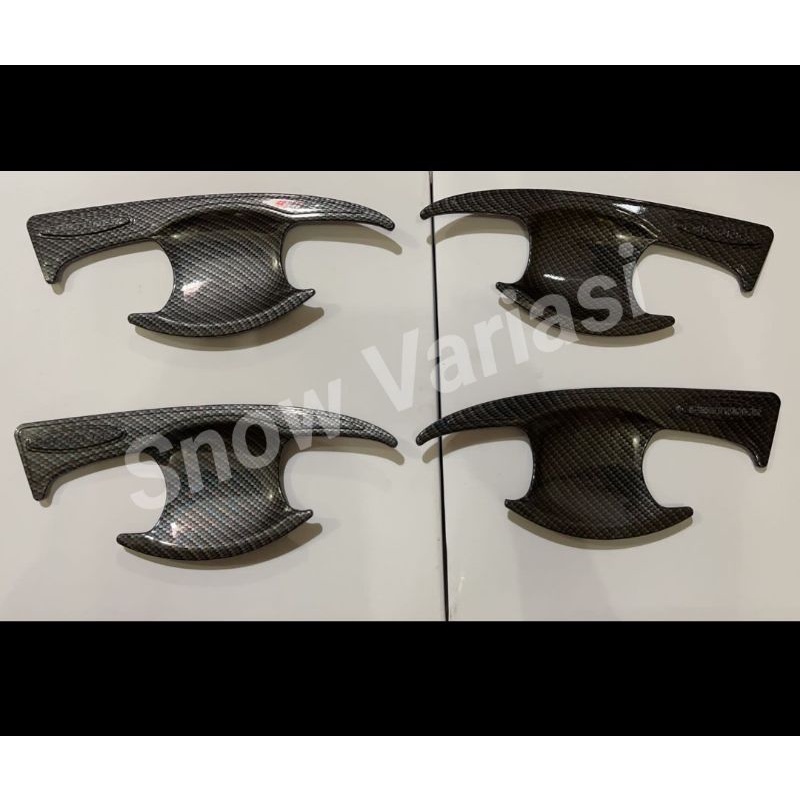 outer mangkok cover all new fortuner facelift 2021 carbon glossy