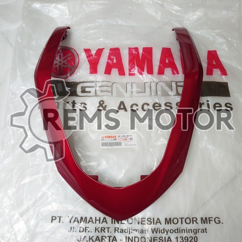 PANEL U TAMENG MERAH GLOSSY 2DP-P3 NMAX OLD ORIGINAL YAMAHA BODY ALIS DASI DEPAN ORI YGP