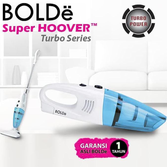 (READY COD) Vacuum Cleaner Bolde Vacum Super Hoover TURBO Asli BOLDe Original - Pink PRODUK TERBATAS