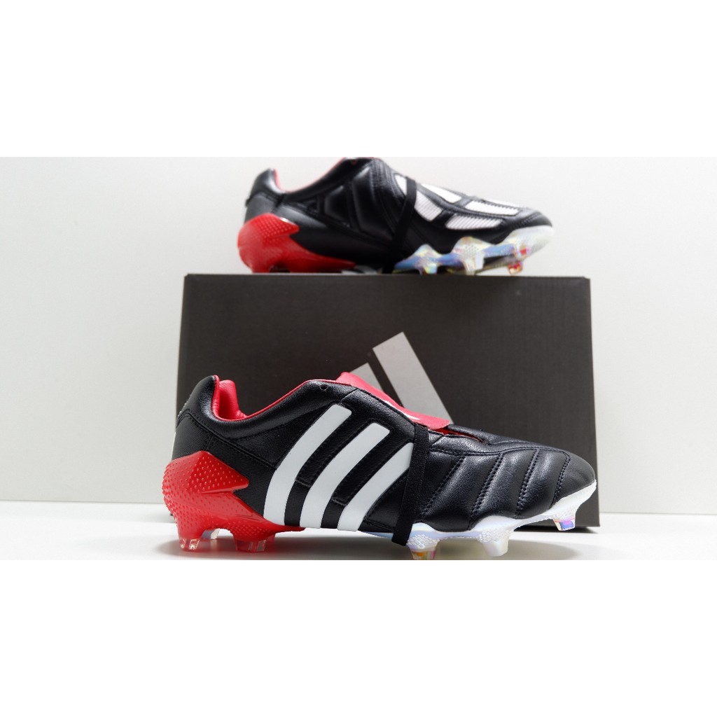 Sepatu Bola Adidas Predator Mania FG Cleat Black Red White
