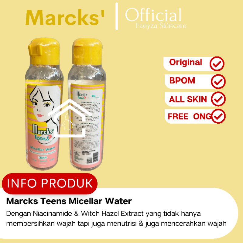 MARCKS Teens Micellar Water / Misselar ED 2025