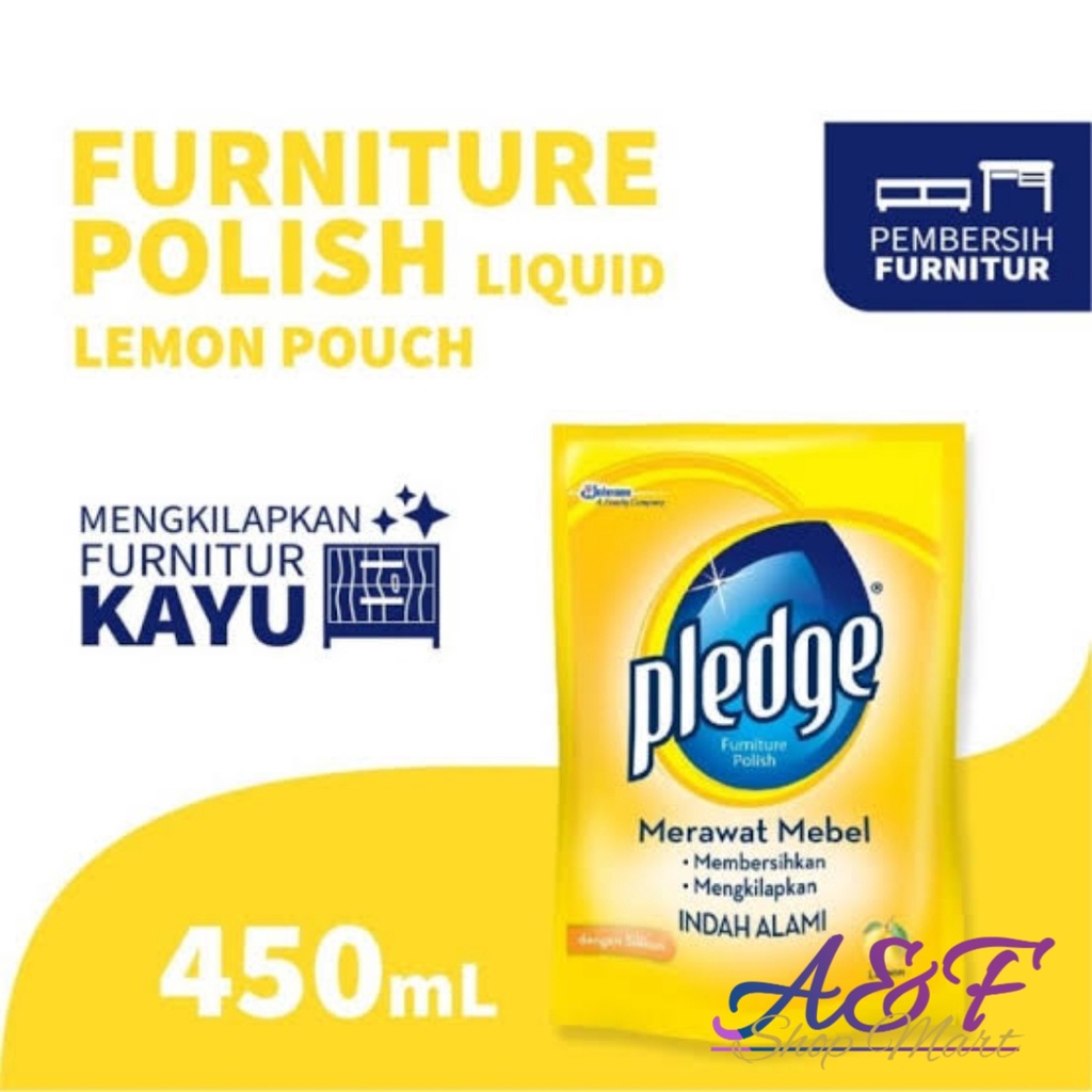 PLEDGE Furniture Polish Lemon Refill 410 ml