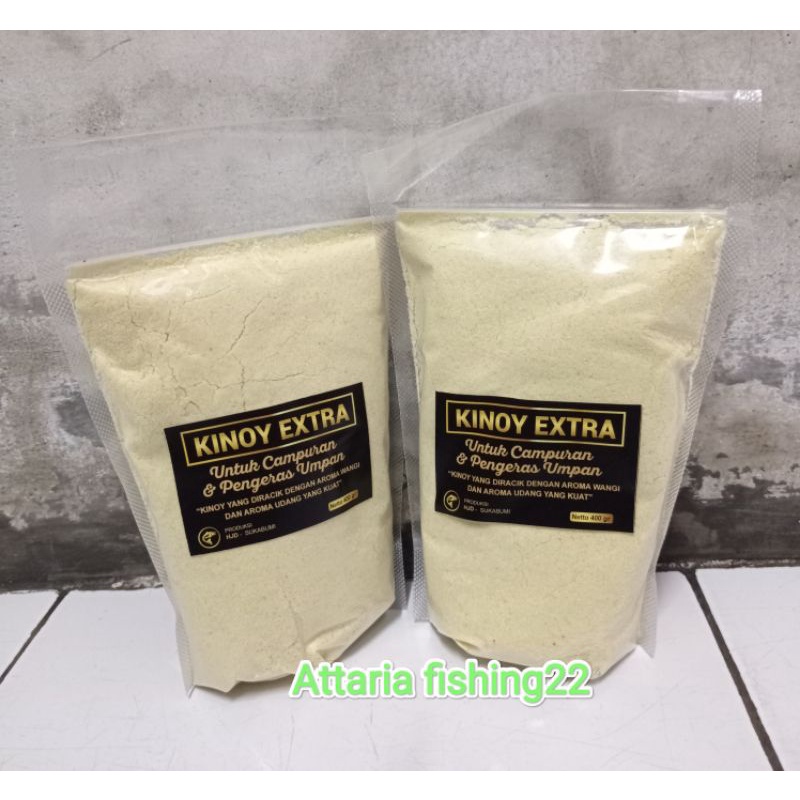 Kinoy Extra Aroma Udang Dan Wangi 400gr / Pengeras Umpan
