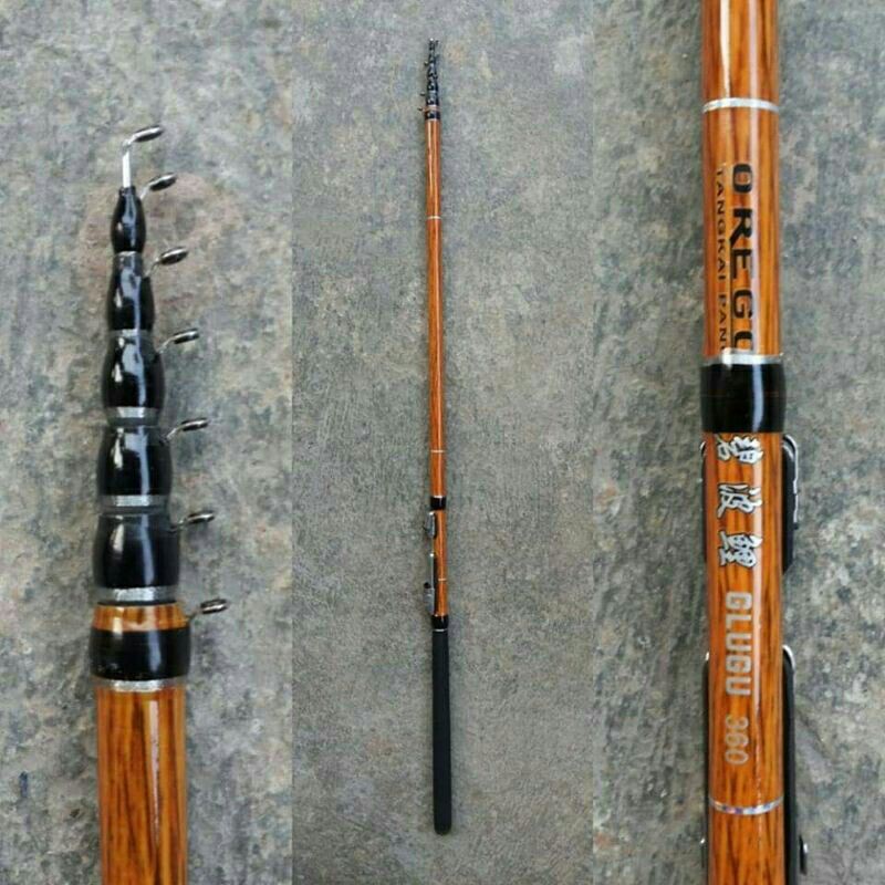 Termurah Joran Tegek oregon Glugu set kolong 360[COD]