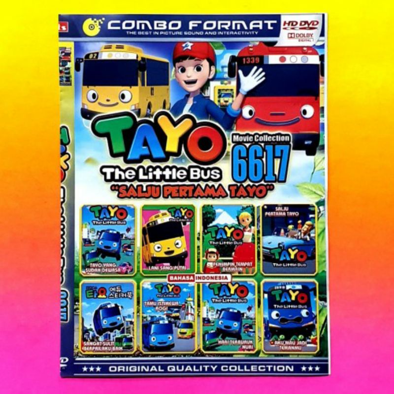 PROMO KASET FILM ANAK ANAK DVD KARTUN TAYO