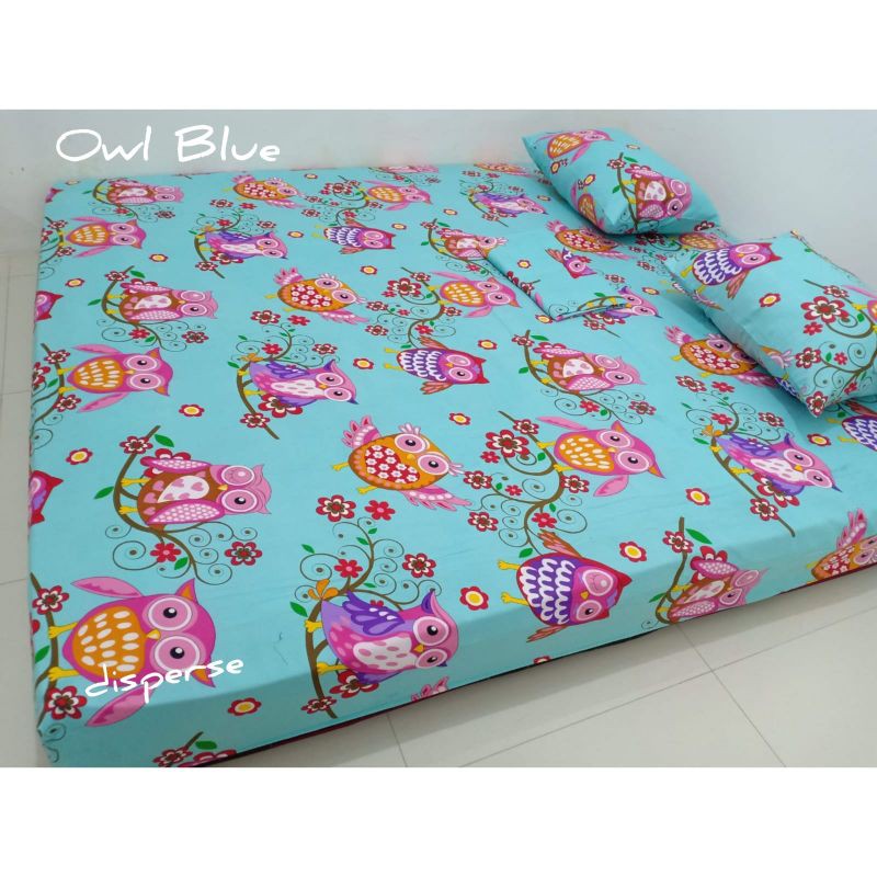 Sprei Motif Anak Homemade Berkualitas Katun Disperse Best Seller ( 2 Sarban 2 Sargul ) Adem Halus