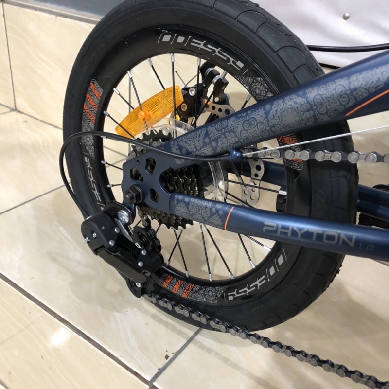 SEPEDA LIPAT ODESSY PHYTON 7 SPEED 16 INCH-7