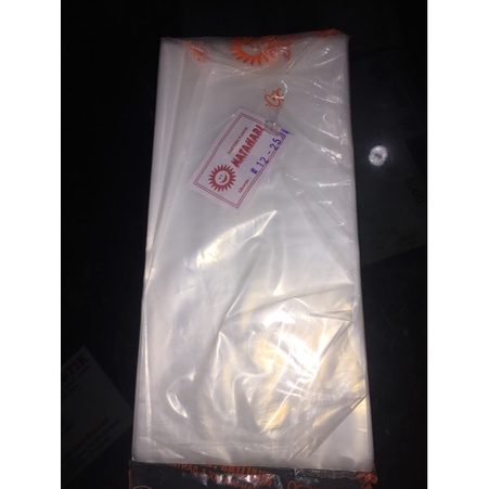 

sa2011aa Plastik Es Batu 1/2Kg Setengah Kg / Plastik Buram / Plastik Pe 12X25 Xa20X1