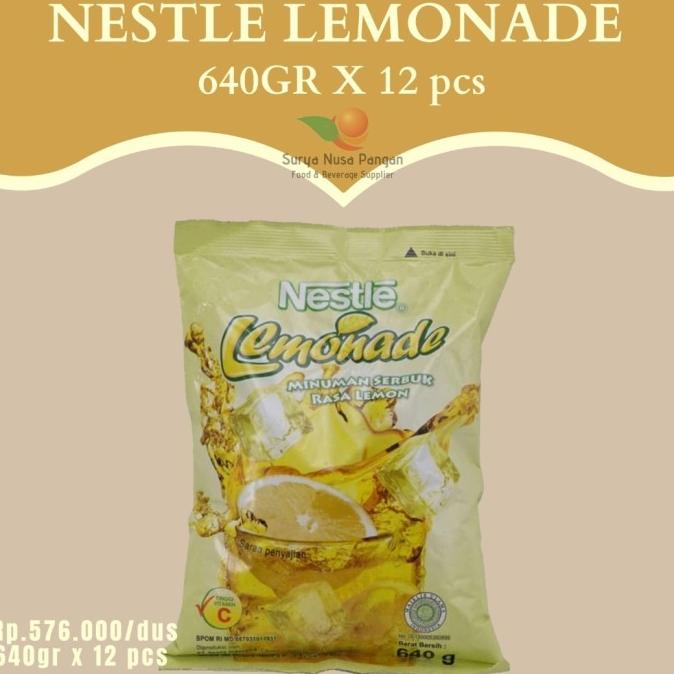 

] nestle lemonade 640gr